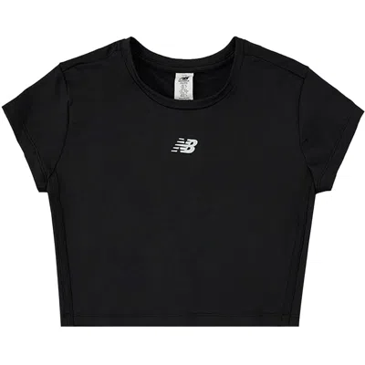 Pre-owned New Balance Harmony Fitted T-shirt 'black' | Women's Size L