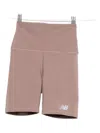 New Balance Harmony Logo-print Performance Shorts In Pink