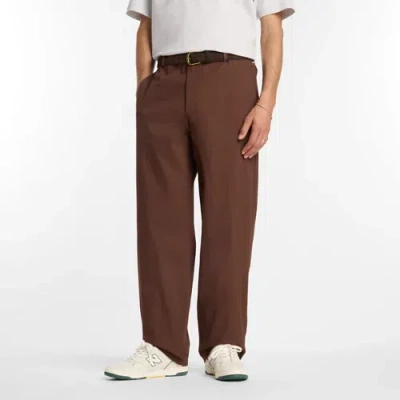 New Balance Herren Numeric Standard Pant 32" In Braun, Baumwollköper, Grösse Xs In Brown