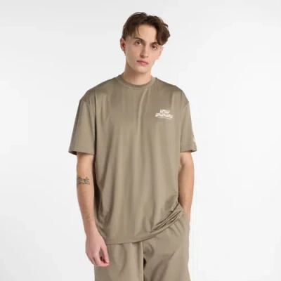 New Balance Men's Run Energy T-shirt In Brown