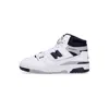 New Balance High-top Sneakers With Perforated Rubber Sole In Bianco Chiari E Naturali
