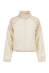New Balance High Pile Fleece Jacket In Neutral