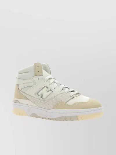 New Balance High-top Sneakers Contrast Sole In Neutral