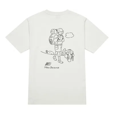 New Balance Hiking Graphic T-shirt 'white'