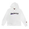New Balance Hooded Casual Pullover Couple Style White