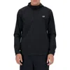New Balance Mens  Athletics Woven Jacket In Black