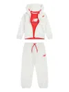 New Balance Boys Logo Tracksuit In White