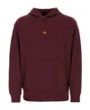New Balance Felpa In Cotone Bordeaux Uomo In Red