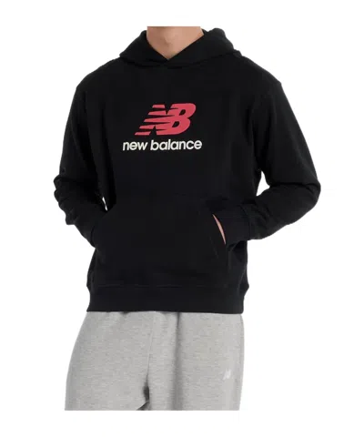 New Balance Hooded Sweater In Black