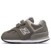 New Balance Hook And Loop 574 Core In Gray
