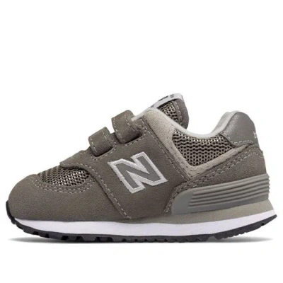 New Balance Hook And Loop 574 Core In Gray