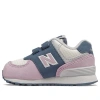 New Balance Hook / Loop 574 Blue Pink Toddler