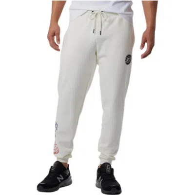 New Balance Hoops Merged Eras Sweatpants 'beige' In White