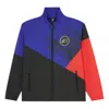 New Balance Hoops Merged Eras Wind Jacket 'phantom' In Blue
