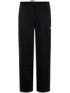 New Balance Icon Straight Leg Twill Pants In Black  