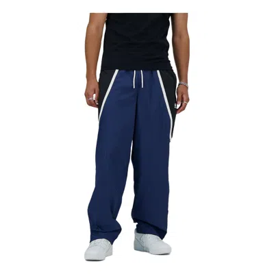 New Balance Hoops Woven Pant 'navy' In Blue