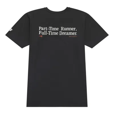 New Balance Icon Back Print T-shirt 'black'