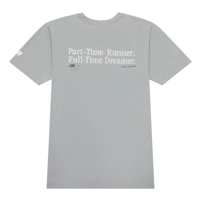 New Balance Icon T-shirt 'grey' In Gray