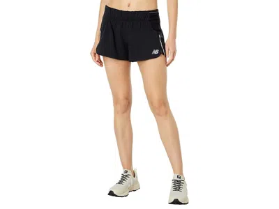 New Balance Impact Run 3 Shorts In Black