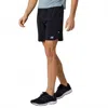 New Balance Impact Run Short 7" In Black In Black