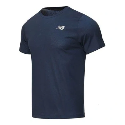 New Balance Impact Run Short Sleeve Tee 'blue'