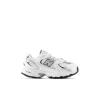 New Balance Kids 530 Bungee Lace Trainers In White
