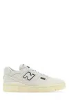 New Balance Ivory Canvas 550 Sneakers