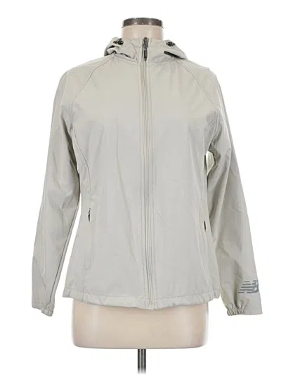 Pre-owned New Balance Jacket In Gray