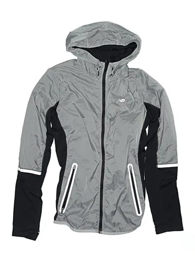 Pre-owned New Balance Kids' Jacket In Gray