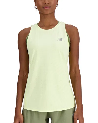 New Balance Jacquard Slim Tank In Multi