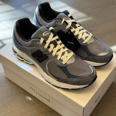 Pre-owned New Balance Jjjjound Balance 2002r Storm Blue Men's 9 Deadstock Ships Fast