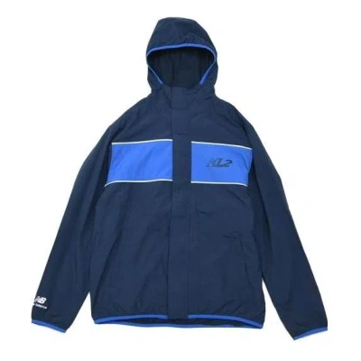 New Balance Kawhis Klawset Wind Jacket 'navy' In Blue