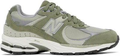 New Balance Khaki 2002r Trainers In Dark Olivine