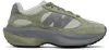 New Balance Khaki & Gray Wrpd Runner Sneakers In Dark Olivine
