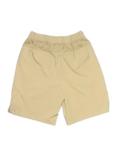 Pre-owned New Balance Kids' Khaki Shorts In Brown