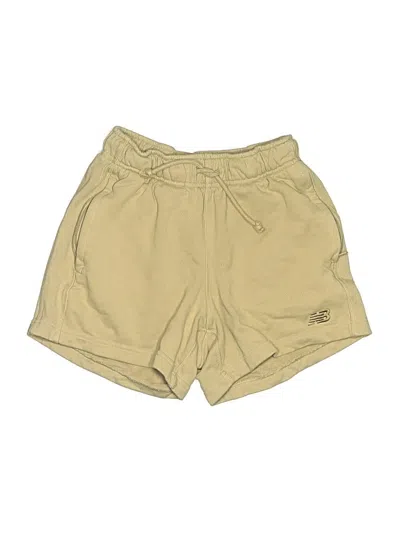 Pre-owned New Balance Khaki Shorts In Tan