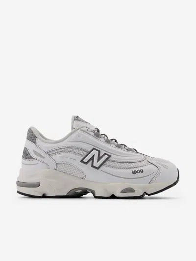 New Balance Kids 1000 Lace Schuhe Sneakers In White