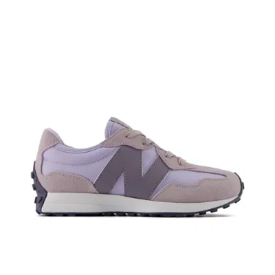 New Balance Kids' 327 Lace Sneakers In Purple/grey