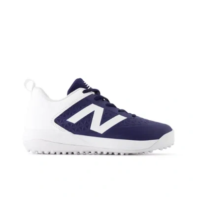 New Balance 4040v8 Youth Turf-trainer (little Kid/big Kid) Kids Shoes Team Navy/white : 12 Little Kid M, Textile