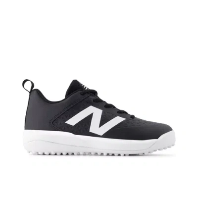 New Balance 4040v8 Youth Turf-trainer (little Kid/big Kid) Kids Shoes Black/white : 5 Big Kid W, Textile In Multi