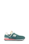 New Balance Kids' 574 Sneaker In Green