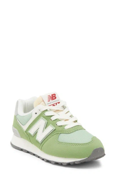 New Balance Kids' 574 Sneaker In Green