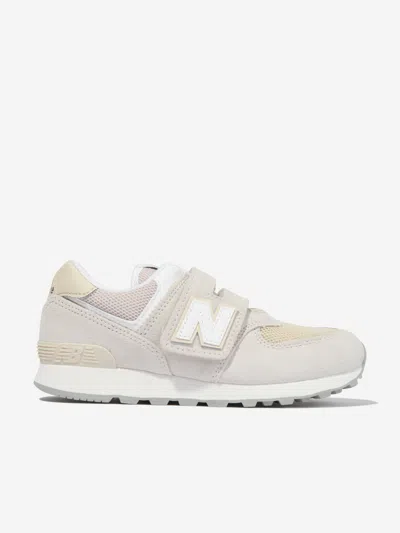 New Balance Kids 574 Trainers In Grey