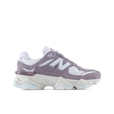 New Balance Kids' 9060 Lace Sneakers In Purple/grey