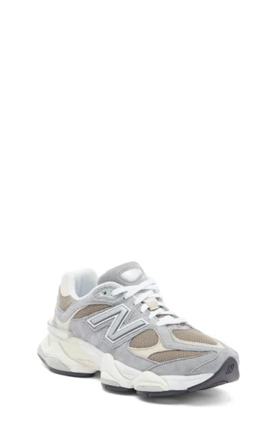 New Balance Kids' 9060 Sneaker In Raincloud/castlerock