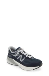 New Balance Kids' 990v6 Sneaker In Navy/silver