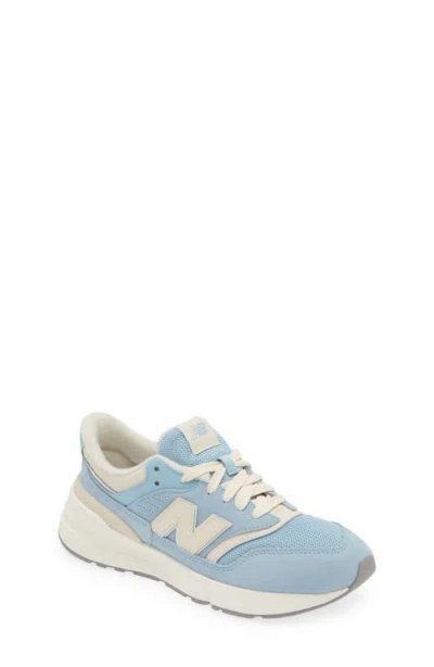 New Balance Kids' 997r Sneaker In Chrome Blue/linen