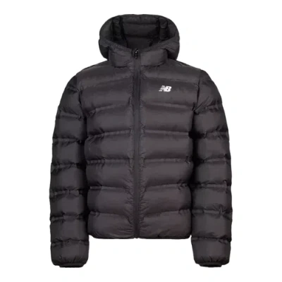 New Balance Kids' Bond Quilted Jacket In Black