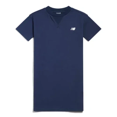 New Balance Kids' French Terry Dress In Blue