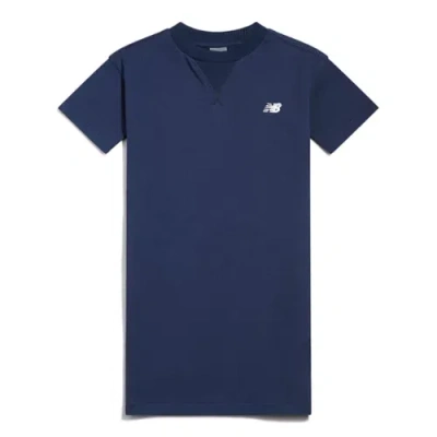 New Balance Kids' French Terry Dress In Blue